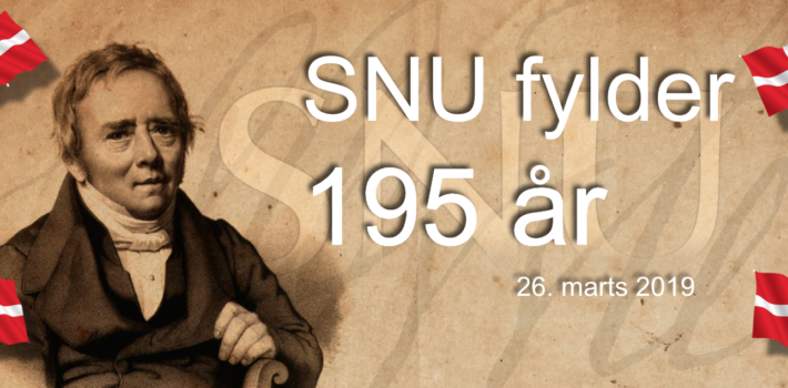 SNU fylder 195 år!
