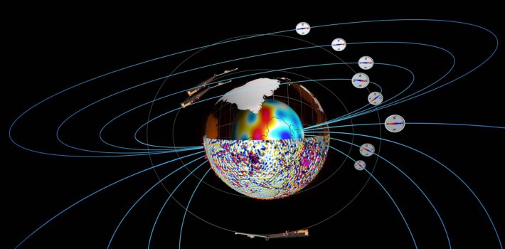 Udforskning af Jordens magnetfelt med satellitter  –  fra Ørsted til Swarm